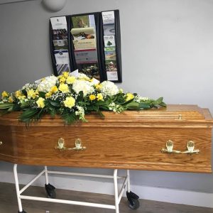Solid Wood Coffin from Albert Parr in Beckenham